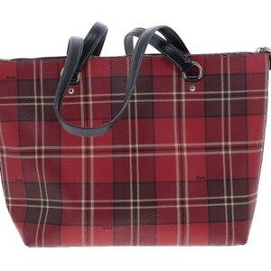 Coach Plaid Tote